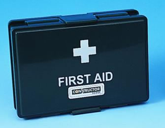 One Person First Aid Kit In Plastic Box
